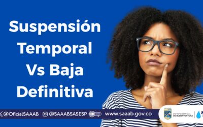 SUSPENSIÓN TEMPORAL Vs BAJA DEFINITIVA