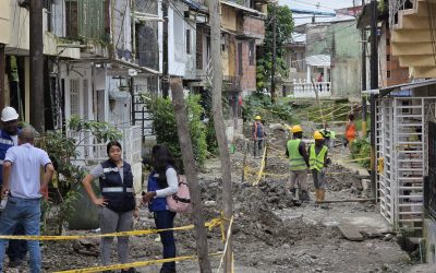 AVANCES OBRAS DE ACUEDUCTO Y ALCANTARILLADO EN JUAN XXIII