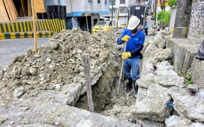 REPARACIÓN DE TUBERÍA EN EL BARRIO CENTENARIO