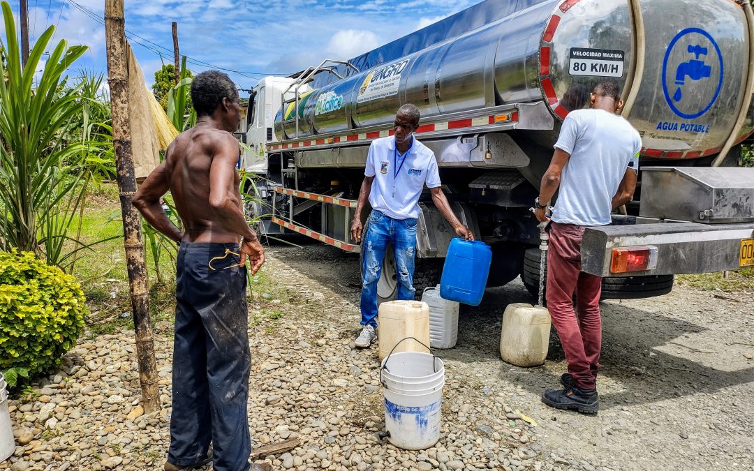 DISTRIBUCIÓN POR CARROTANQUES A LOS BONAVERENSES