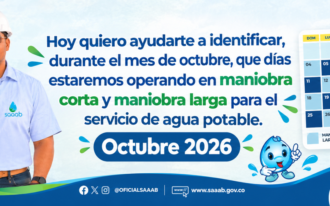 DÍAS DE MANIOBRA CORTA Y LARGA DURANTE OCTUBRE